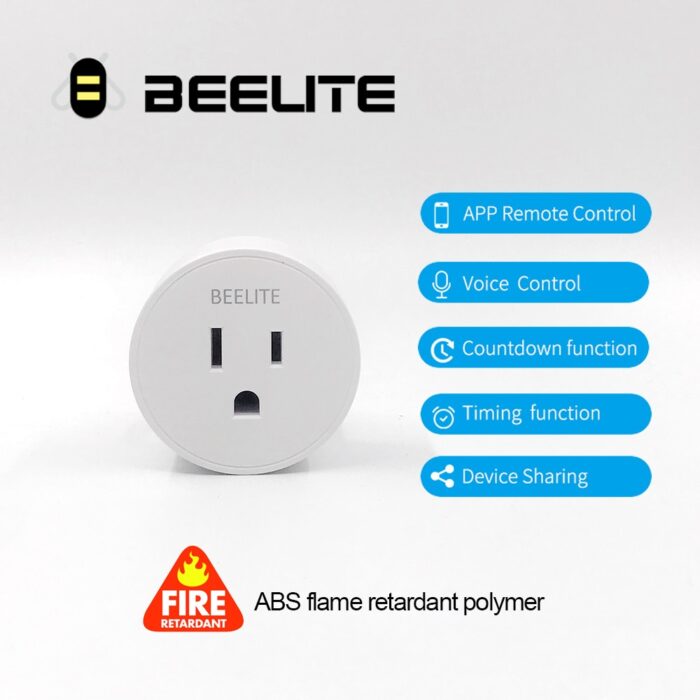 Smart Plug US 10A WiFi Socket Alexa Plug Timer Socket Smart Life Tuya Smart Home Works with Alexa Google Assistant ** * - Image 2