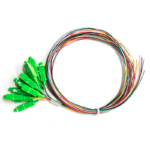 OS2 SC APC 12 Core Bundle Pigtail 1.5m Optic fiber Cable Jumper Optical Patch Cord Durable Simplex Single Mode 0.9mm ***** **