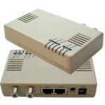 Gigabit Ethernet over Coaxial Unmanaged Network Extender Kit - 2.4km