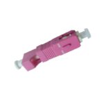 Fiber Optic SC UPC Male to LC UPC Female MM OM4 Hybrid Adapter Connector ***** ** *