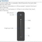 LSD R11 Remonte Only - LED Dimmer 12V 5V 24V 36V 8A PWM Wireless RF Switch with 2.4G brightness adjustment touch Remote for Led Single Color strip *****