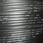 12ct Commscope Flat Fiber Optic Cable w/ Tracer Wire - 10,400ft - AT-3CE8T7T-012