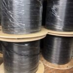 CORNING 32,000 FOOT 2 Count Strand SM Flat Drop Fiber Optic Cable ADSS FTTH FTTP