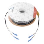 328 ft (100 m) Outdoor Fiber Optic Single-mode SC-SC Duplex Connectors EF-100M
