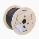 Drum Aerial Optical Cable Self Supporting Drop Fiber Cable 1 CORE IC-FIG8A2-1C