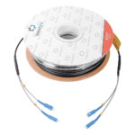 Fiber Optic Cable 328 ft (100 m) Single-mode with SC-SC Duplex Connectors EF100M